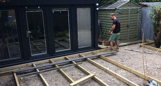 garden decking construction Bristol